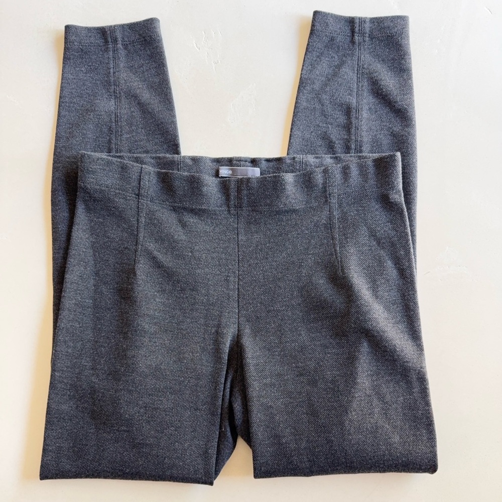 Vince Gray Knit High Rise Leggings Small
